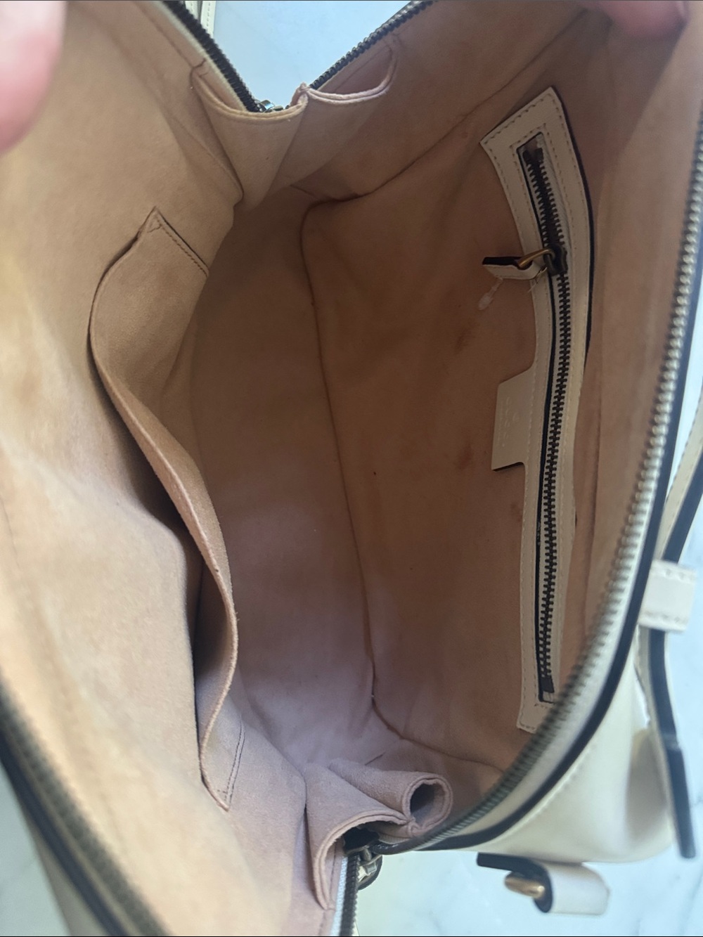 Gucci Marmont Top Handle handbag and strap - Picture 5 of 9